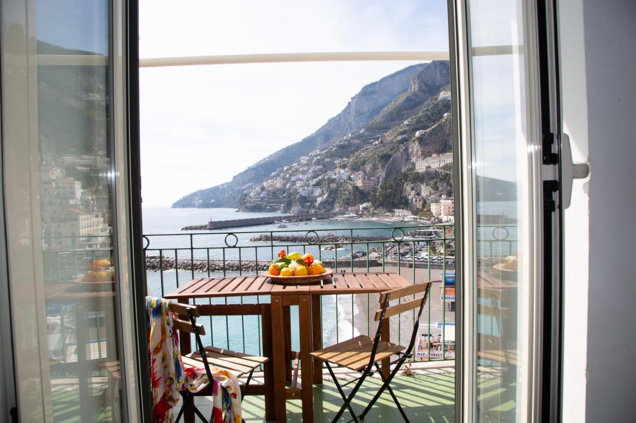 Casa La Voce Del Mare Villa อามาลฟี ภายนอก รูปภาพ